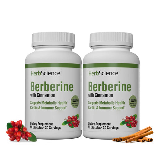 Berberine with cinnamon capsules